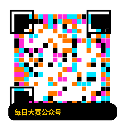 每日大赛公众号二维码
